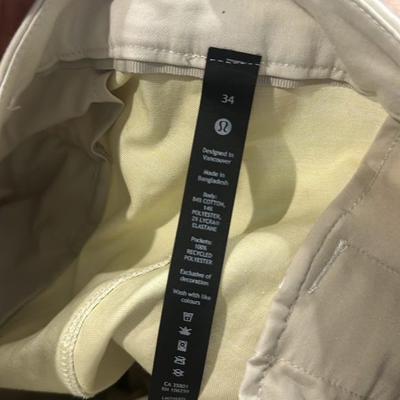 Lululemon commission 7in shorts 34 waist - Picture 6 of 6